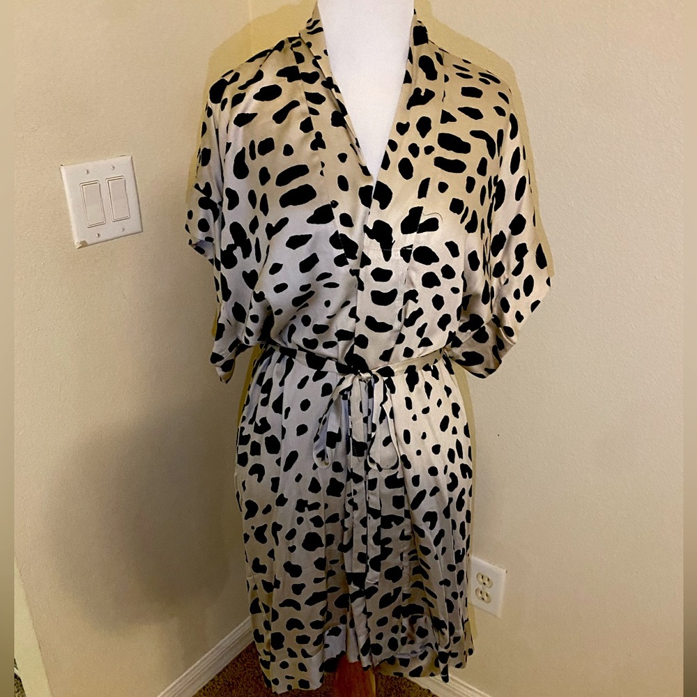 NWT animal print kimono dress